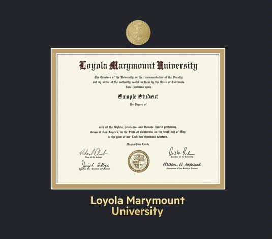 Custom Diploma Frames Certificate Frames Framing Success Loyola