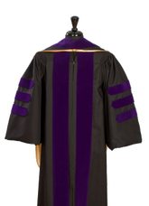 AVA MARIA SCHOOL OF LAW DOCTOR GOWN HOOD FRONT