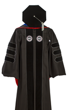 Clark Atlantic University Doctoral Gown Front