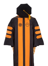 NORTHERN KENTUCKY UNIVERSITY DNP DOCTOR GOWN HOOD TAM FRONT VIEW