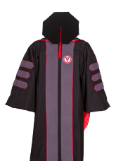 TEXAS TECH UNIVERSITY VET MED DOCTOR GOWN HOOD TAM FRONT(2)