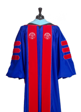 UNIVERSITY OF WEST GEORGIA DELUXE ROYAL DOCTOR HOOD FRONT