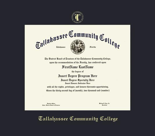 Labette Community College Diploma Frame by Wordyisms