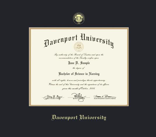 Details about   Davenport University Diploma Frame campus photo College Degree Certificate Gift 