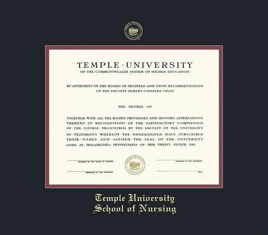 Temple Diploma