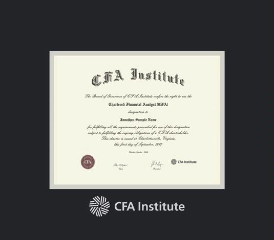 Custom Diploma Frames & Certificate Frames - Framing Success: CFA