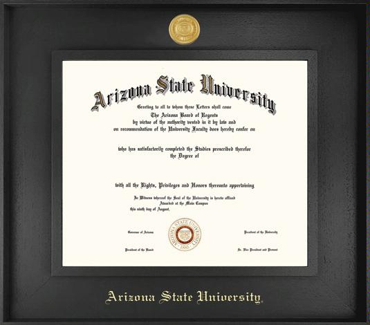 Arizona state deals diploma frame