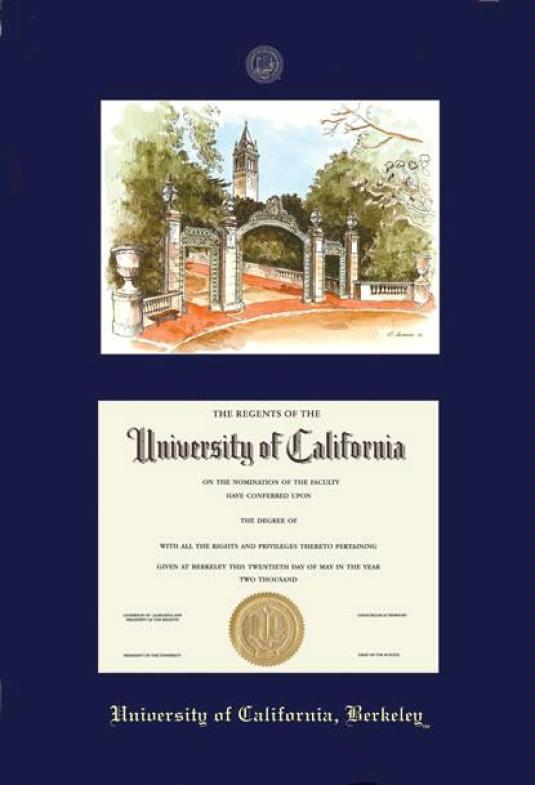Custom Diploma Frames & Certificate Frames Framing Success U of CA