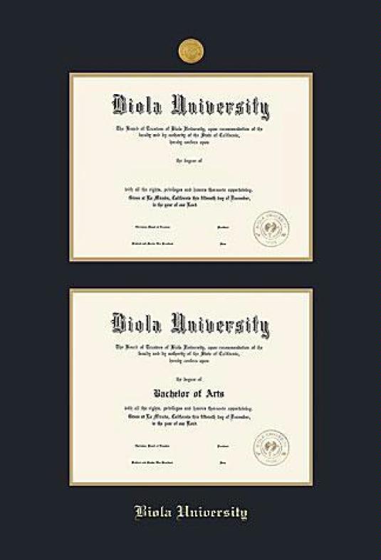 Custom Diploma Frames & Certificate Frames Framing Success Biola U