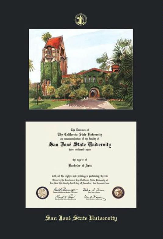 Custom Diploma Frames & Certificate Frames Framing Success San Jose