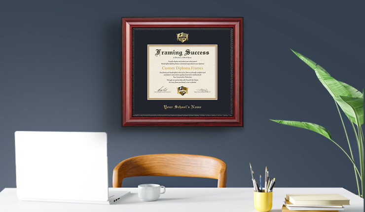 Licensed Embossed Diploma Frames