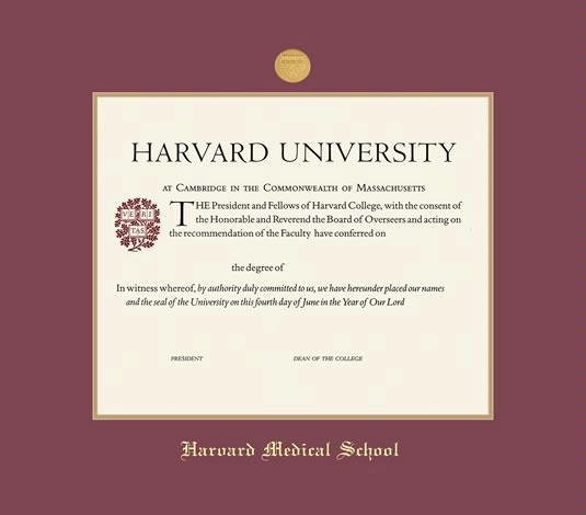 Custom Diploma Frames Certificate Frames Framing Success: Harvard U