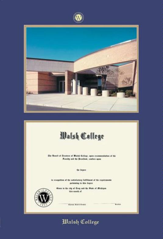 Custom Diploma Frames & Certificate Frames Framing Success Walsh
