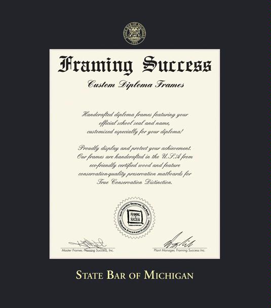 Custom Diploma Frames & Certificate Frames Framing Success State Bar