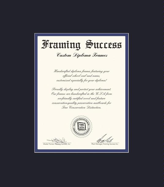 Custom Diploma Frames & Certificate Frames Framing Success Duke Uni