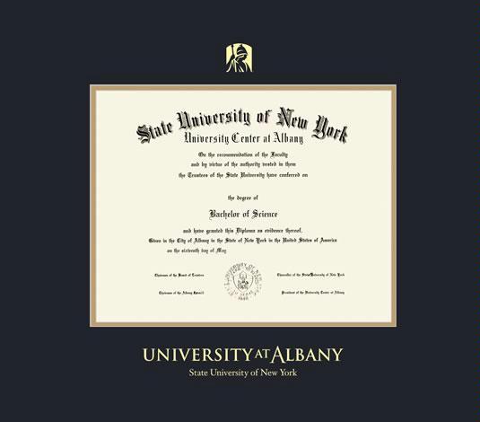 Custom Diploma Frames & Certificate Frames - Framing Success: SUNY ...