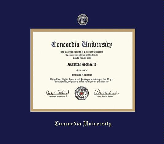 Concordia University Texas diploma frame campus certificate degree Concordia frames framing outlets gift graduation plaque document graduate alumni