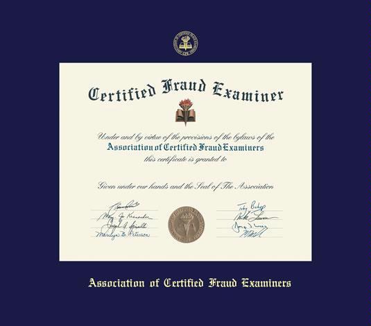 CFE - Certified Fraud Examiner