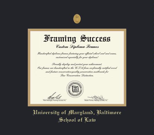 Custom Diploma Frames & Certificate Frames - Framing Success: U of MD ...