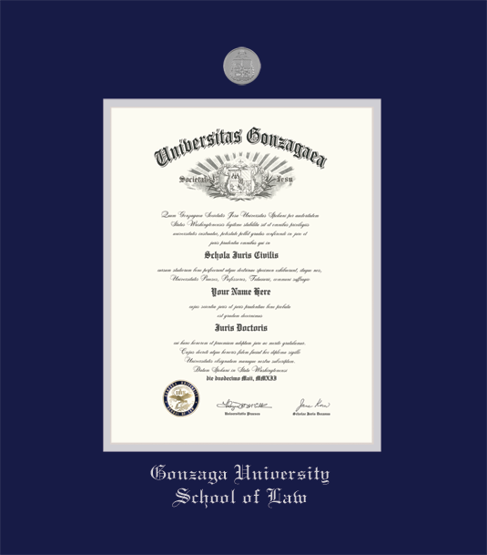 Custom Diploma Frames & Certificate Frames - Framing Success: Gonzaga U ...